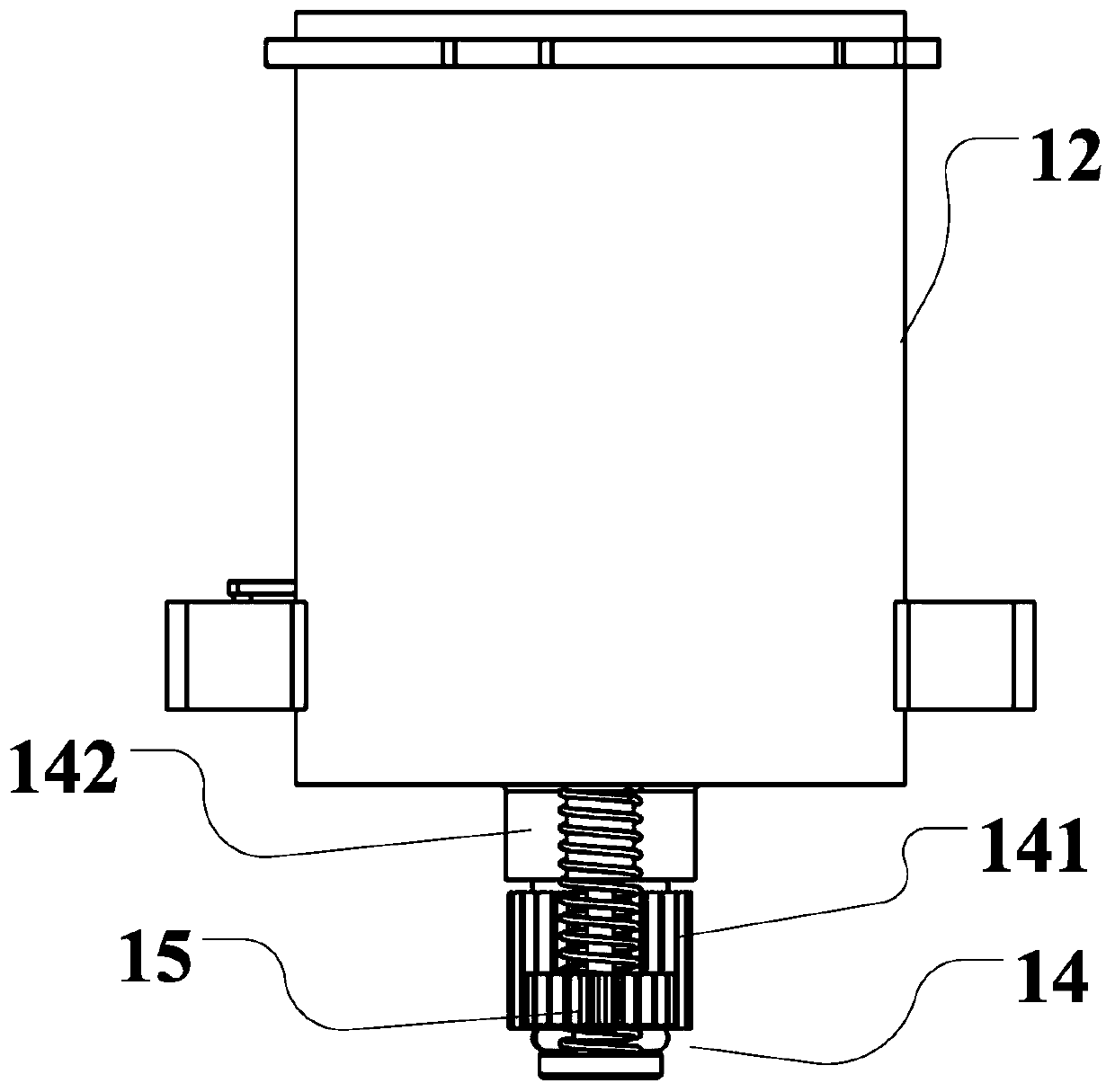 Tablet distributing device and application method thereof