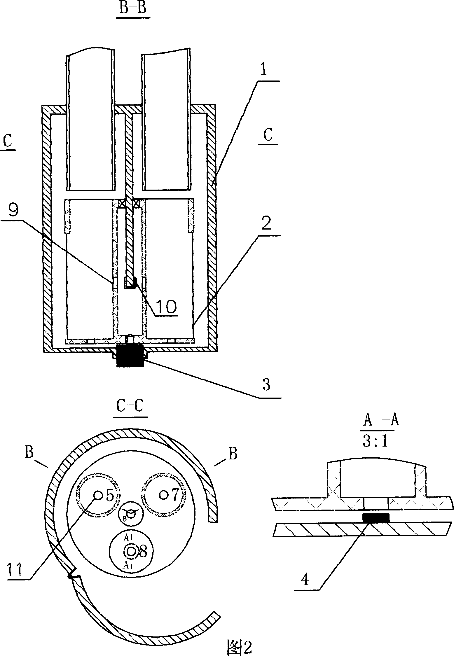 Long distance delivery device for small weight article