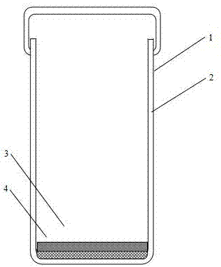 Long-acting vacuum cup