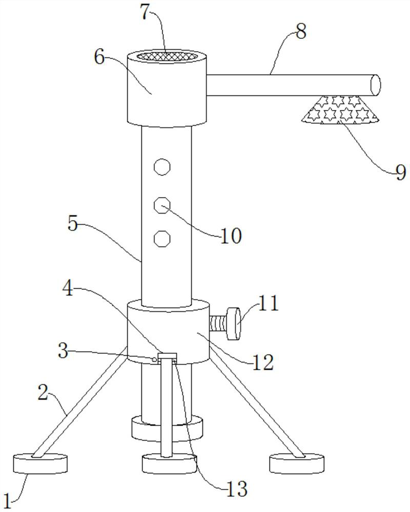 Atmosphere lamp for environmental art design and using method thereof