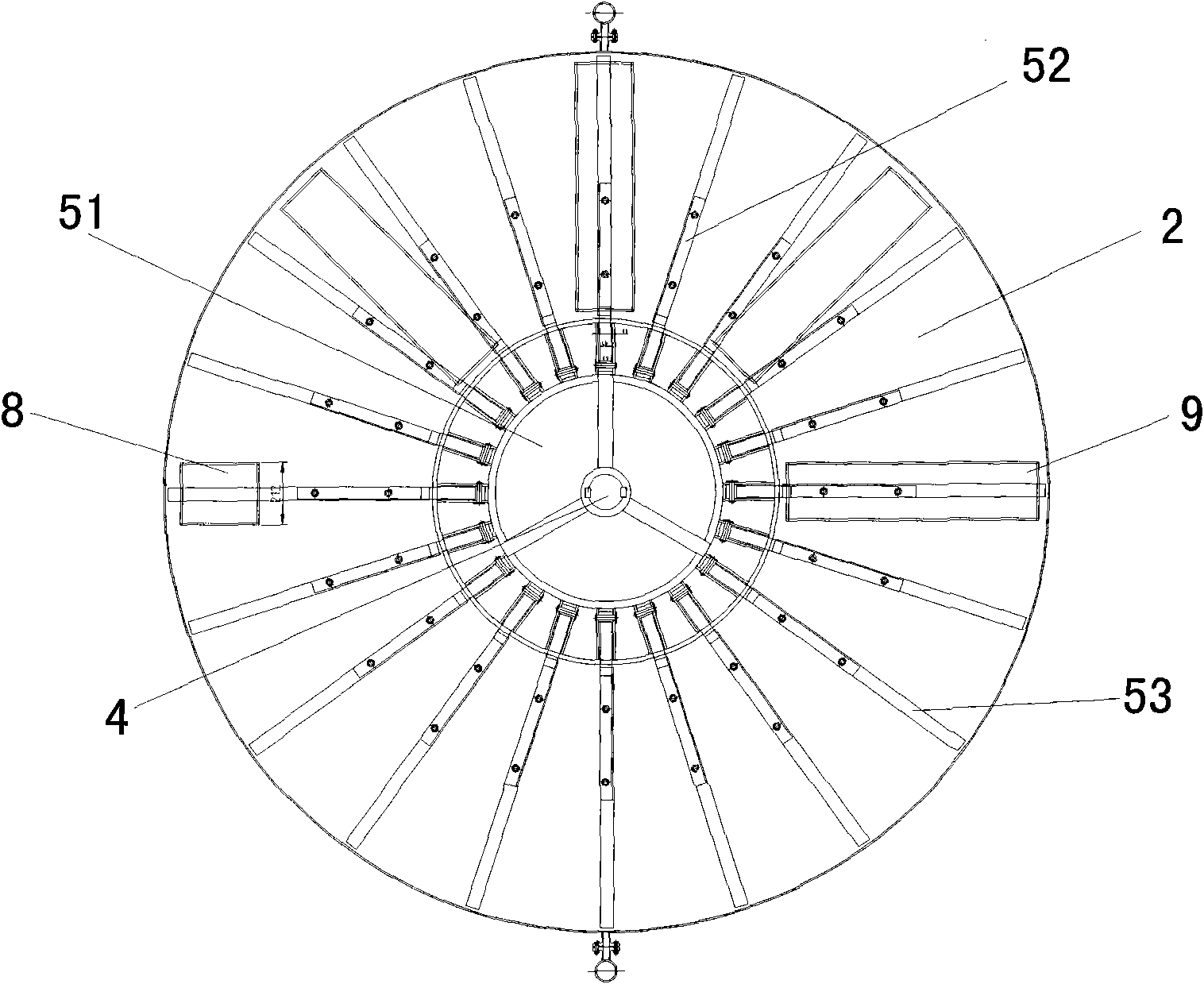 Dry-type completely automatic control cold slag machine