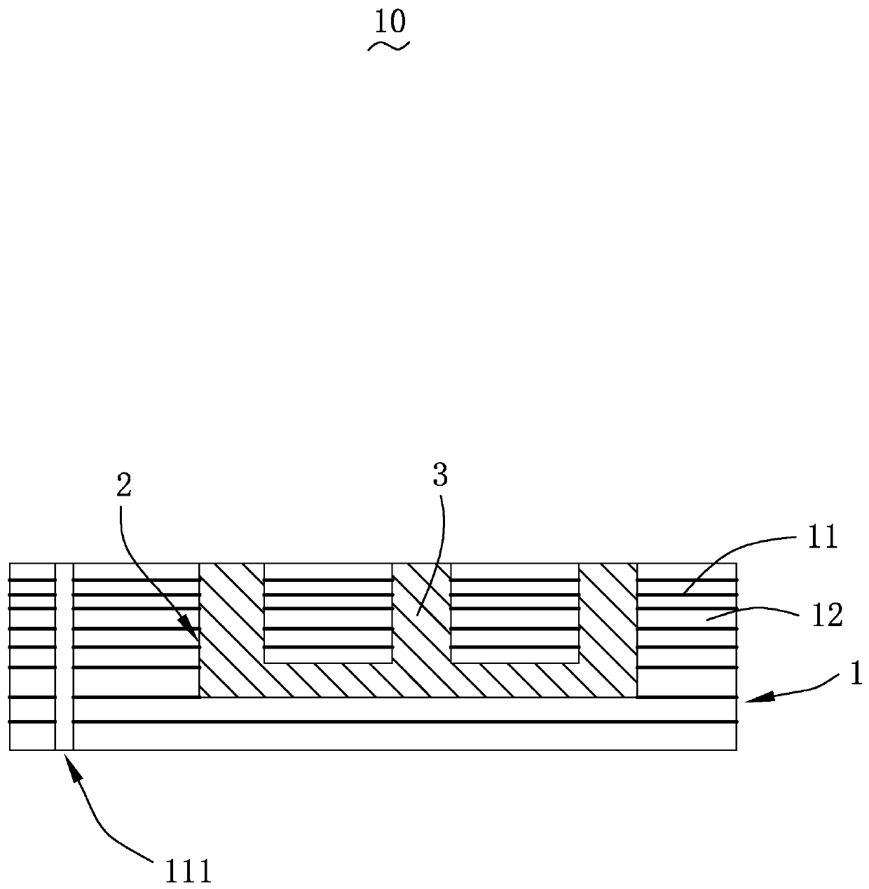 Buried magnetic core circuit board and manufacturing method thereof