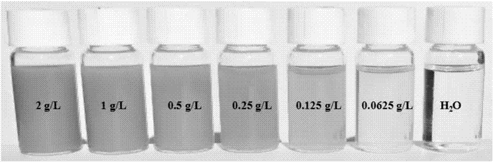 Preparation method for high-concentration nanometer red-phosphorus photocatalyst dispersion