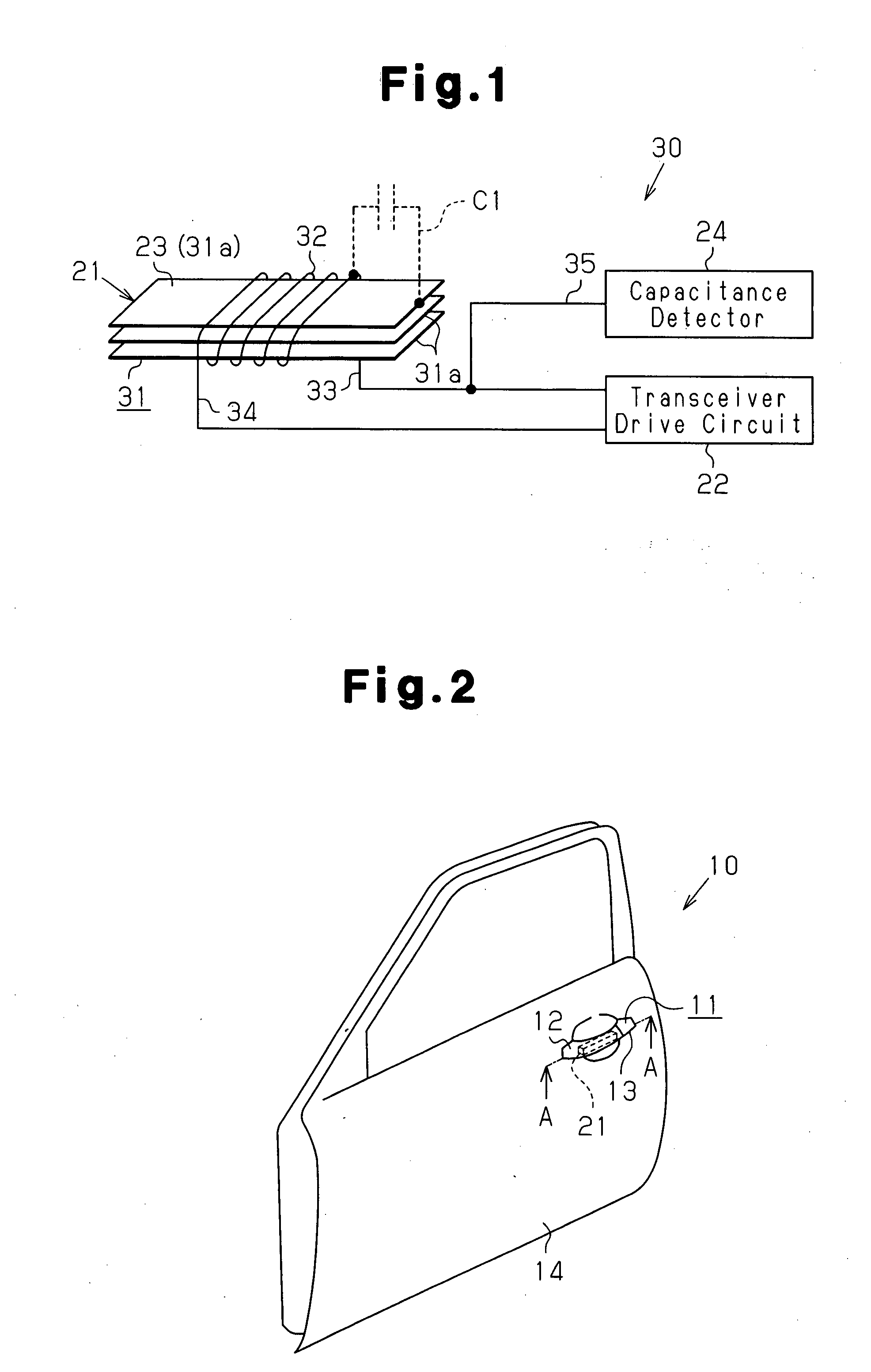 Antenna Device and Door Handle Device