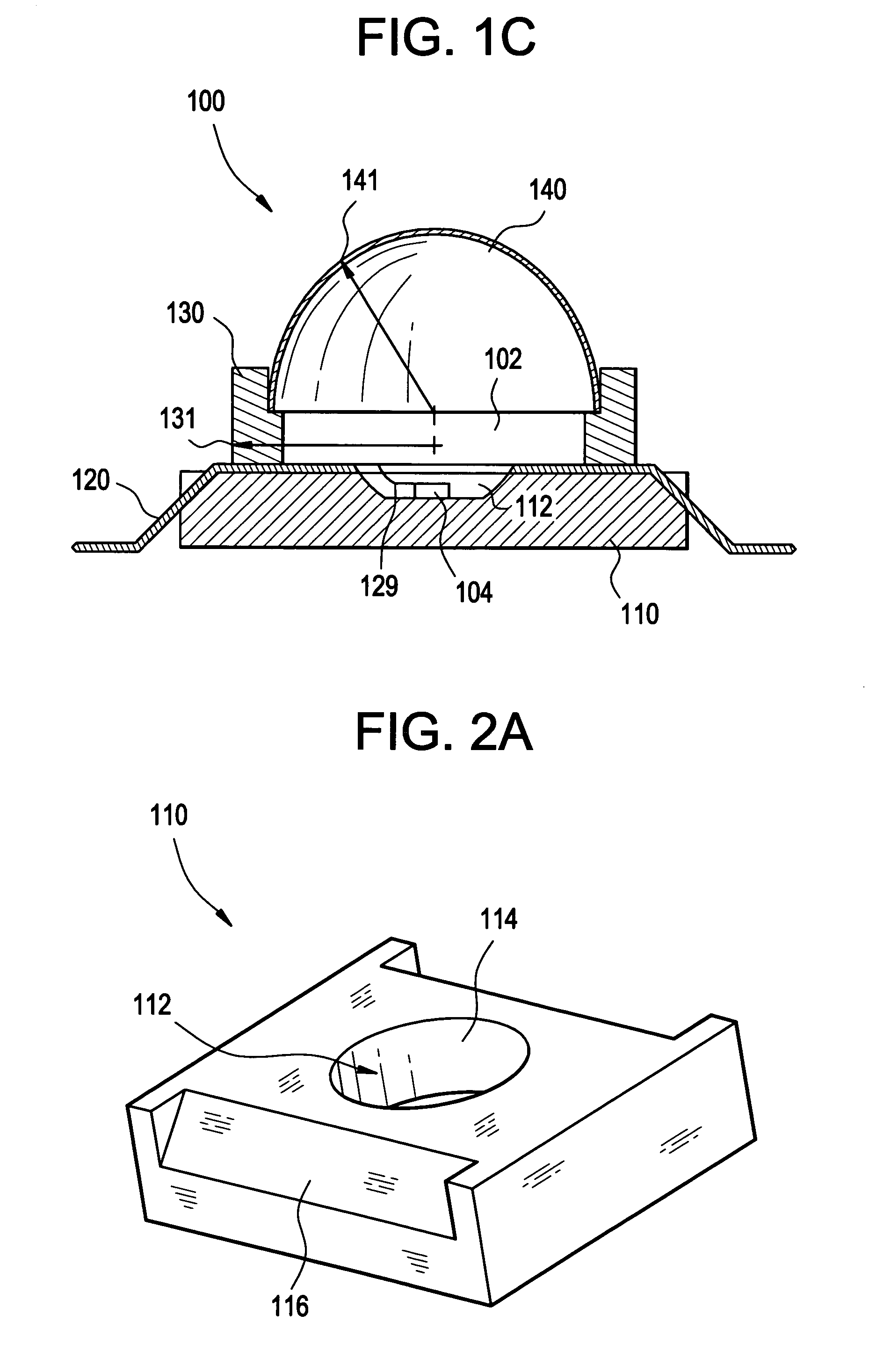 LED package with flexible polyimid circuit and method of manufacturing LED package