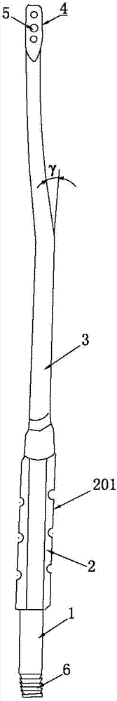 Pulmonary vessel separation aspirator used in thoracoscope