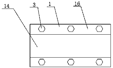 Video transmission line connecting mechanism
