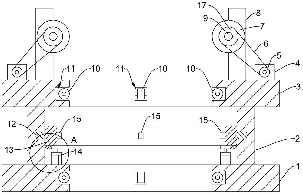 Bridge detection mechanism for civil engineering