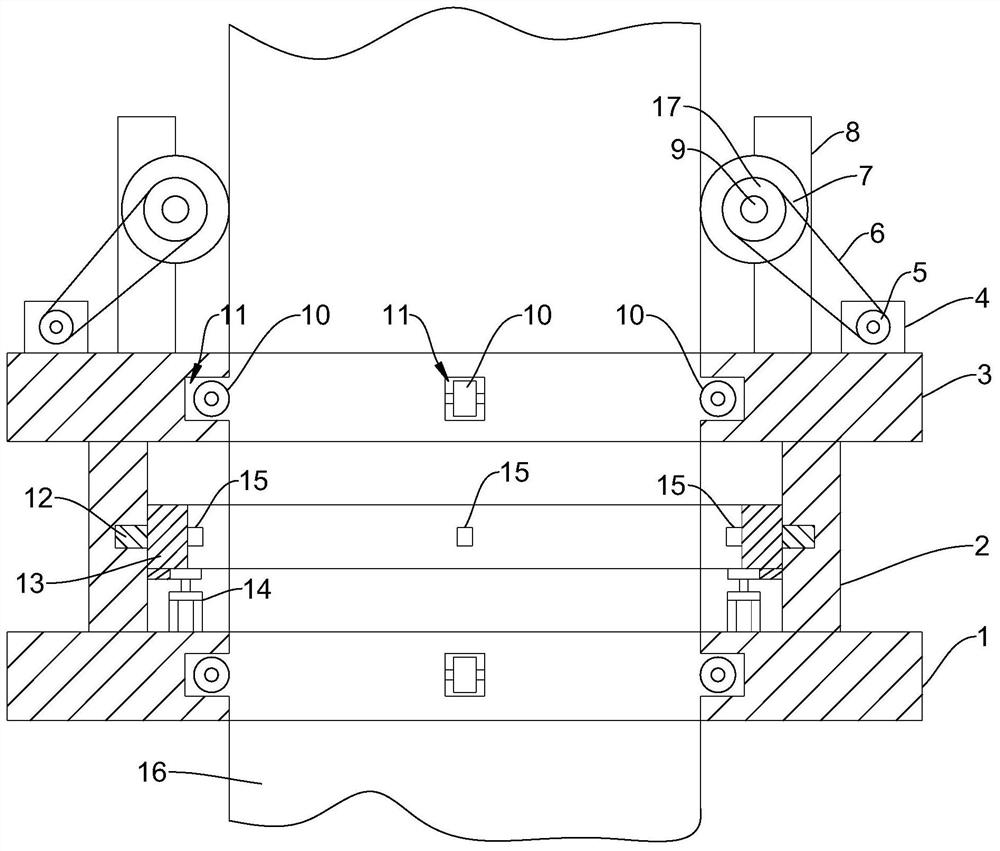 Bridge detection mechanism for civil engineering