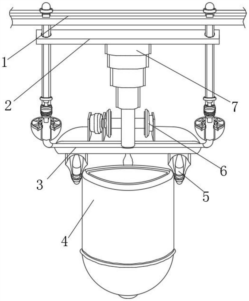 Automatic transportation system for medical fabric washing