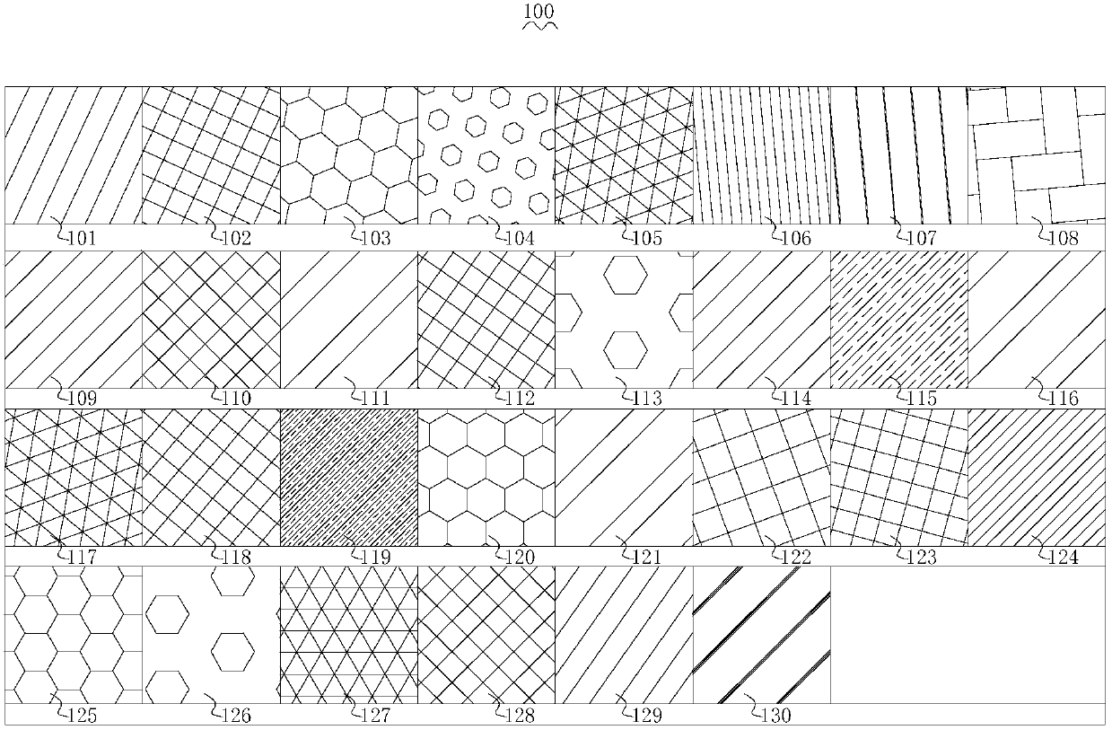 Mural painting material multi-spectral image color standard color card and manufacturing method thereof