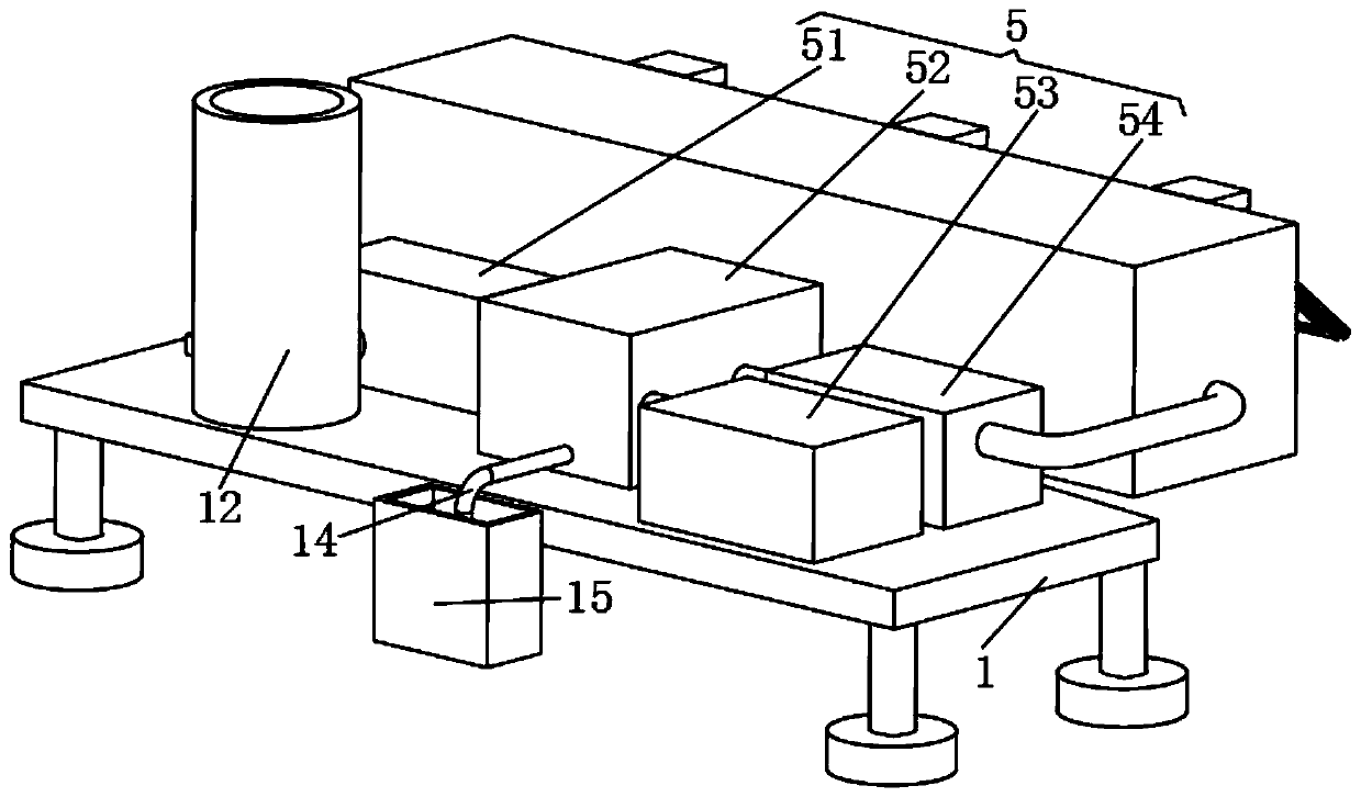 Industrial oily fume purification equipment capable of intensively recovering waste oil