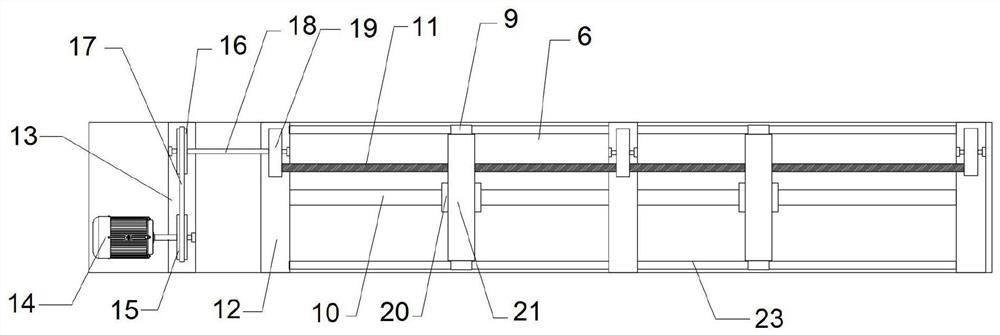 Movable goods shelf for warehouse