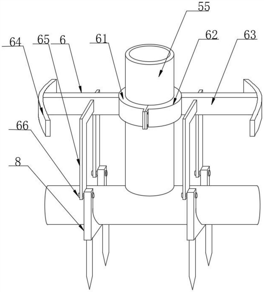 Large-diameter drainage pipeline construction assembly for water conservancy project and construction method