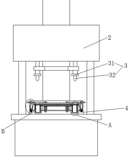 Method and tool for improving bonding rate of pipe nozzle and rib plate flanging hole