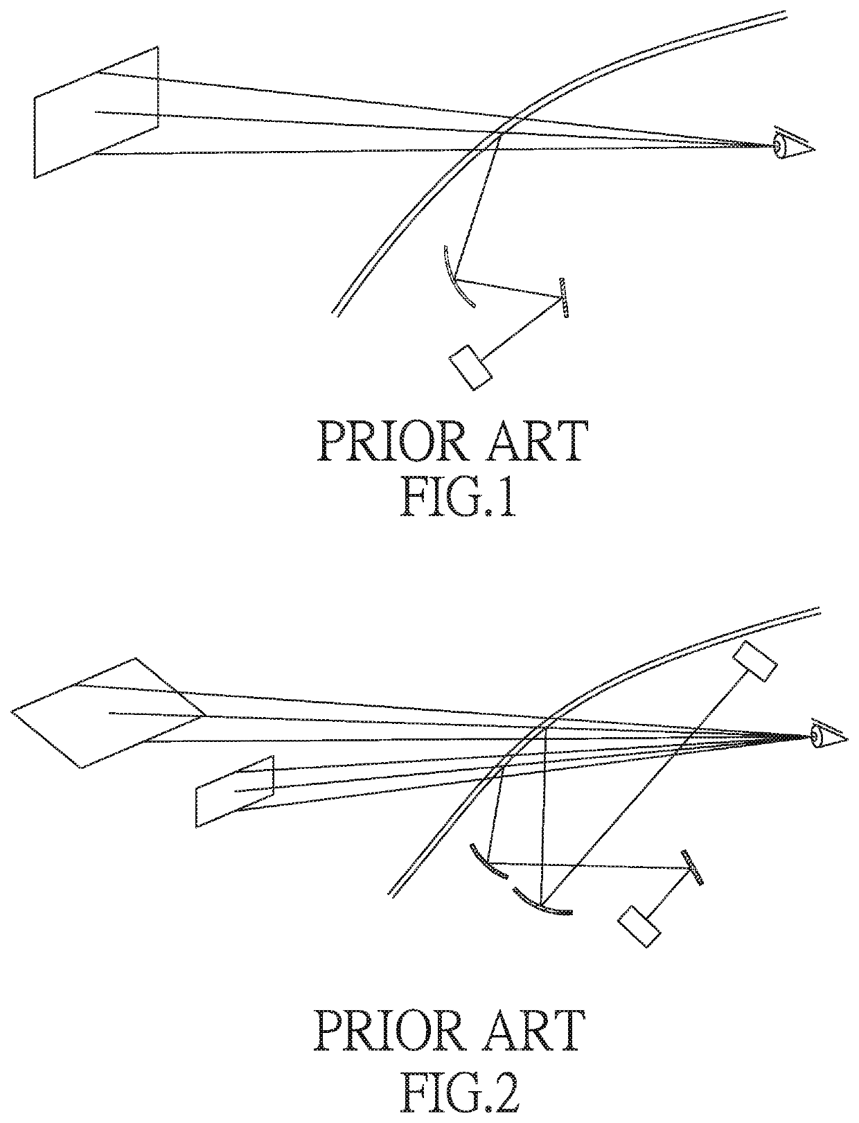 Multi-focal plane head-up display