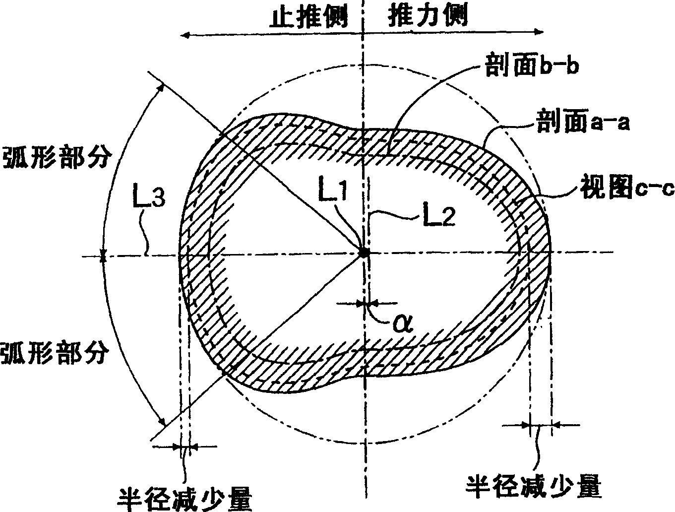 Piston of internal-combustion engine