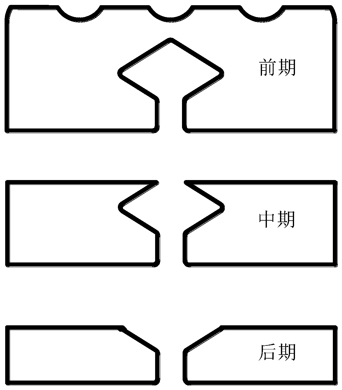 Diamond engineering thin-wall drilling tool bit provided with bottom groove