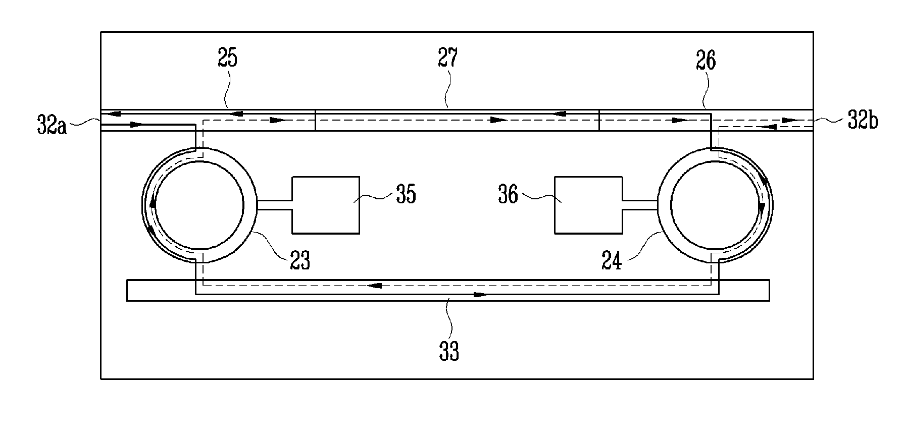 Wavelength tunable laser diode using double coupled ring resonator