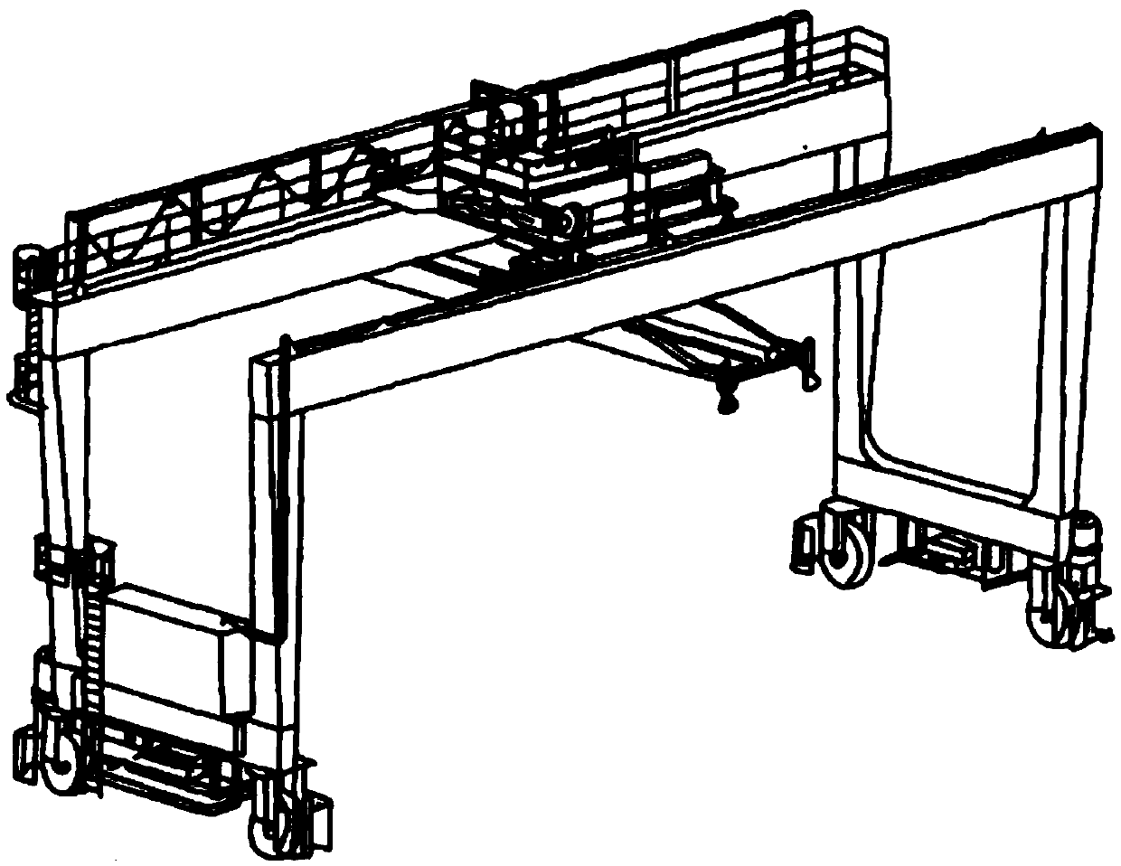 Docking method for container terminal management system and automatic driving container truck