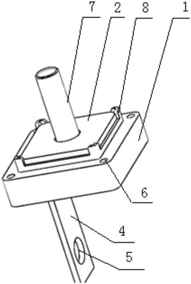 Heavy-current binding post for outgoing wire of electrical type casing