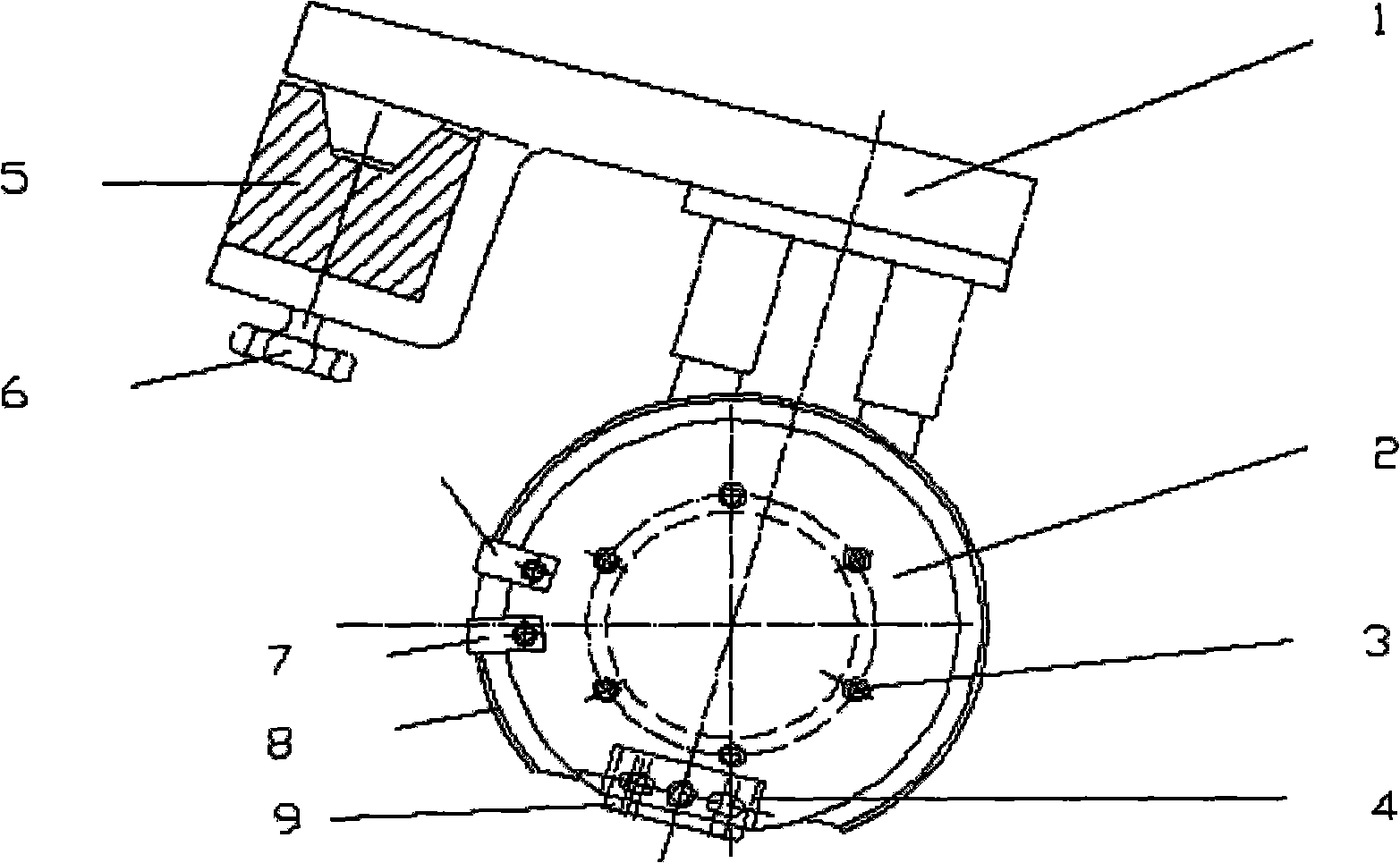 Selvedge trimming device of folding coiler