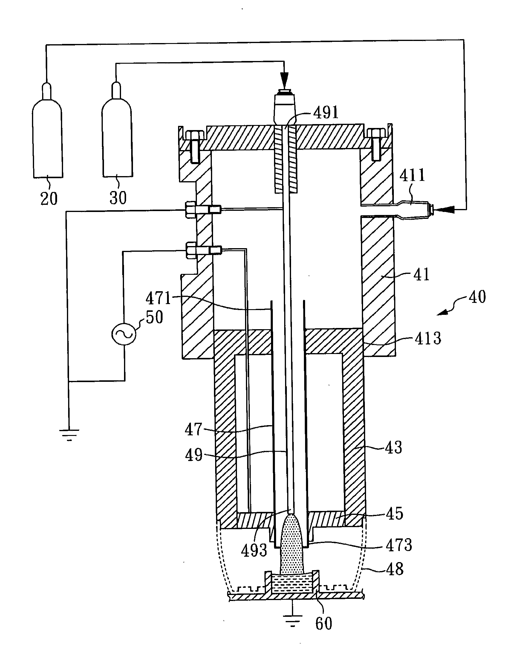 Microplasma source and sterilization system including the same