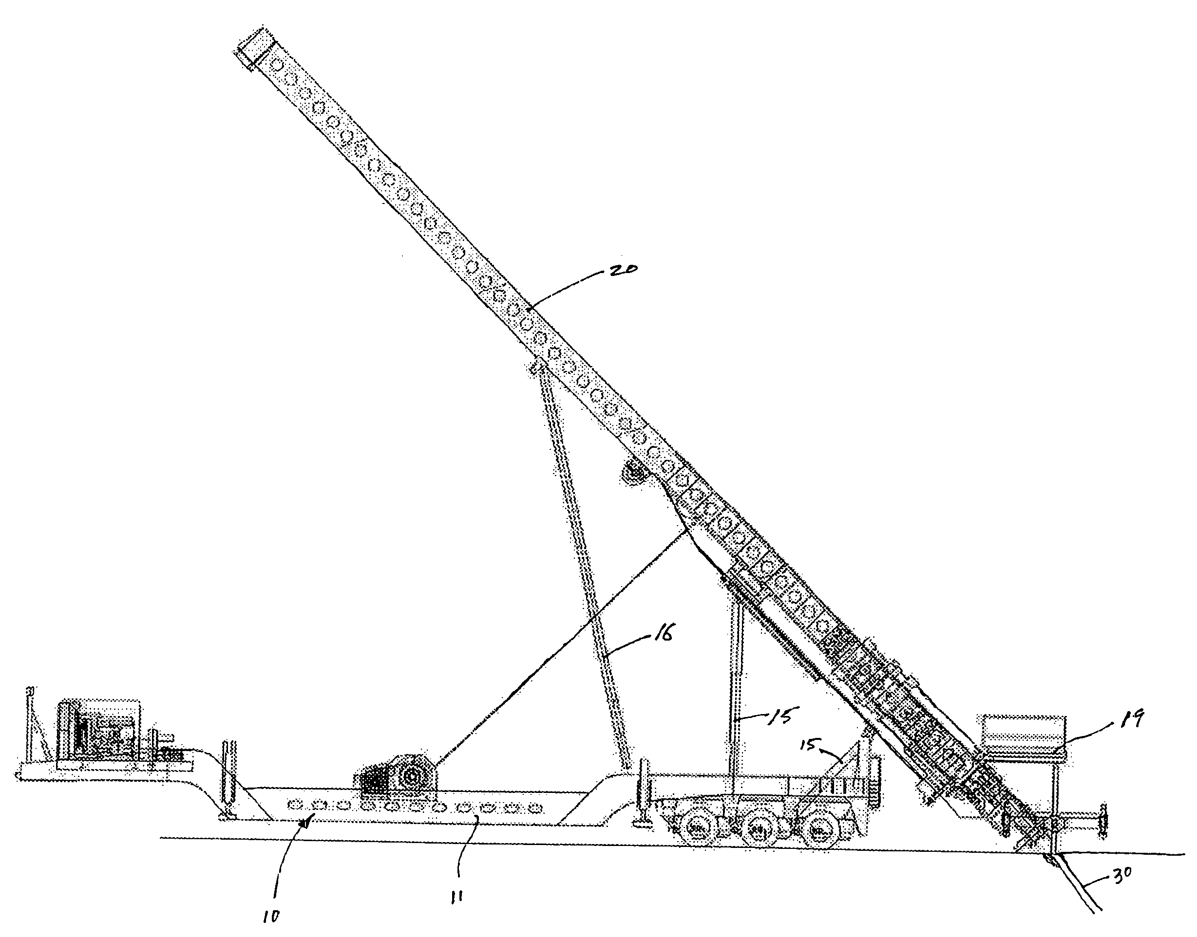 Apparatus for slant drilling