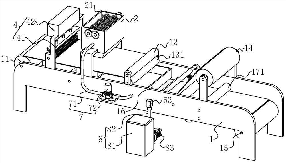 Manufacturing equipment and process of sanitary nursing mattress