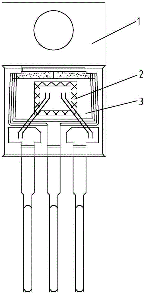 Power type high-current device mounting process