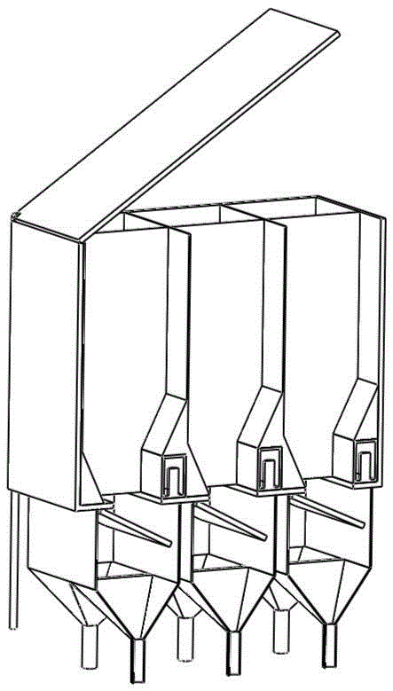 Nuclear reactor shutdown device with high reliability