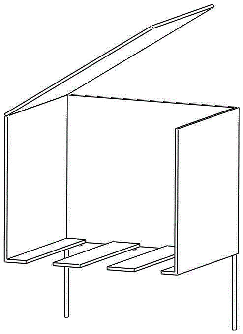 Nuclear reactor shutdown device with high reliability