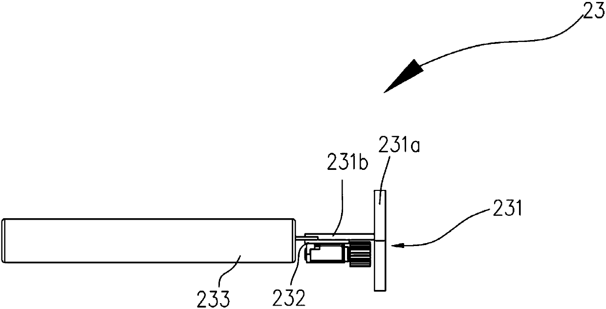 An automatic winding assembly and a flexible display device