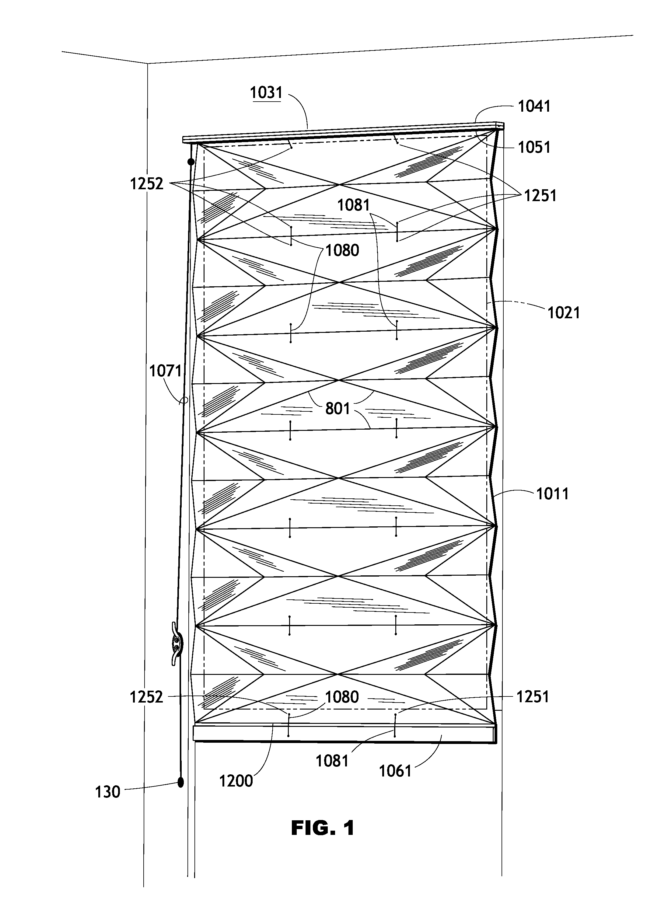 Collapsable screen and design method