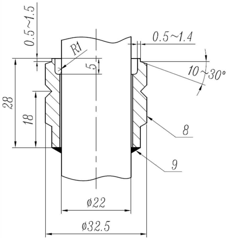 An automatic wire-filling welding process for electric heating elements of voltage stabilizers in nuclear power plants