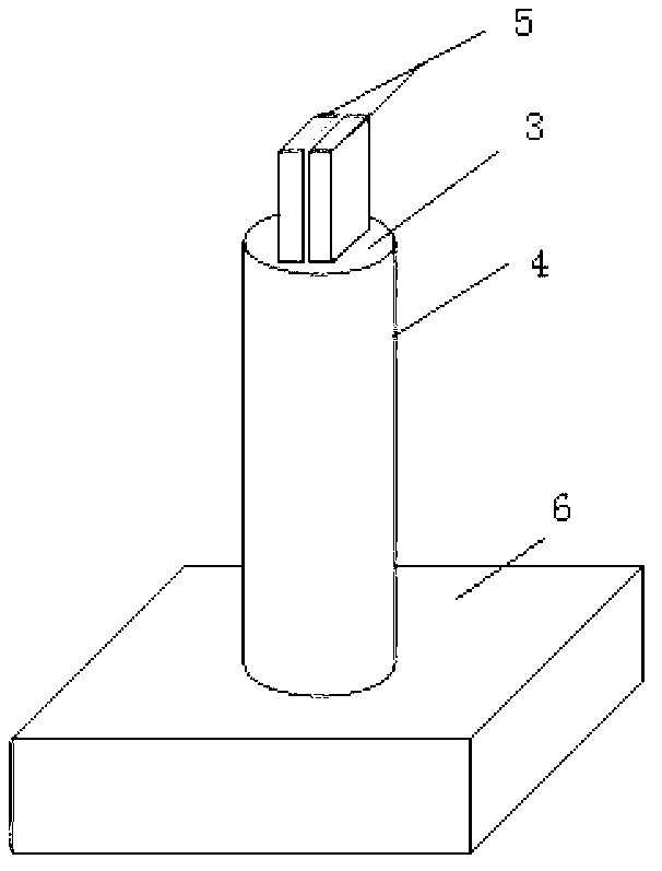 Sample preparation method of alloying hot-dip galvanized coating section transmission sample