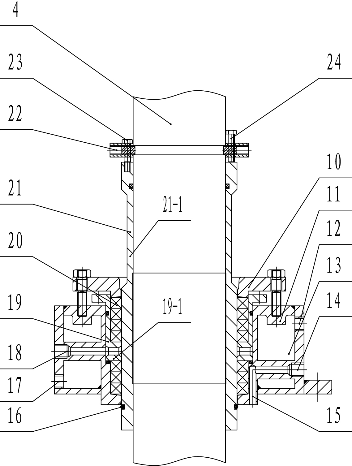 Improved submerged pump for conveying titanium tetrachloride