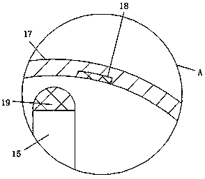 Heat dissipation device for electrical equipment