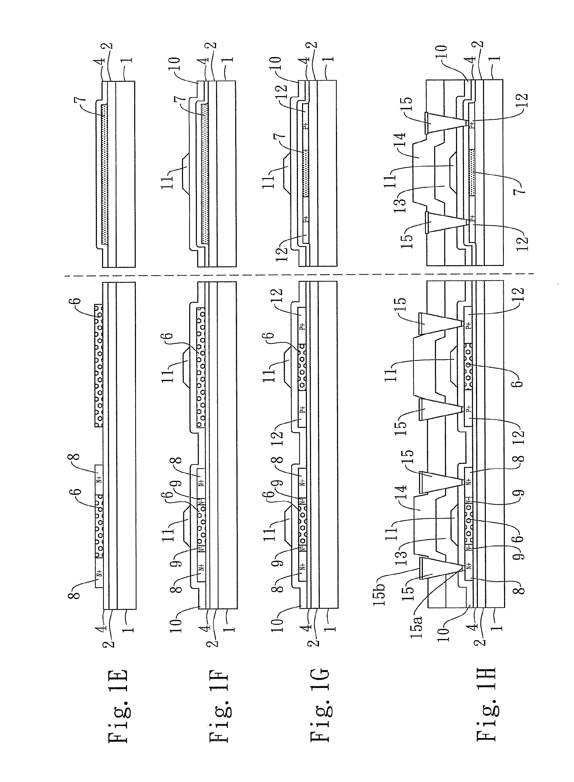 Double-active-layer structure with a polysilicon layer and a microcrystalline silicon layer, method for manufacturing the same and its application