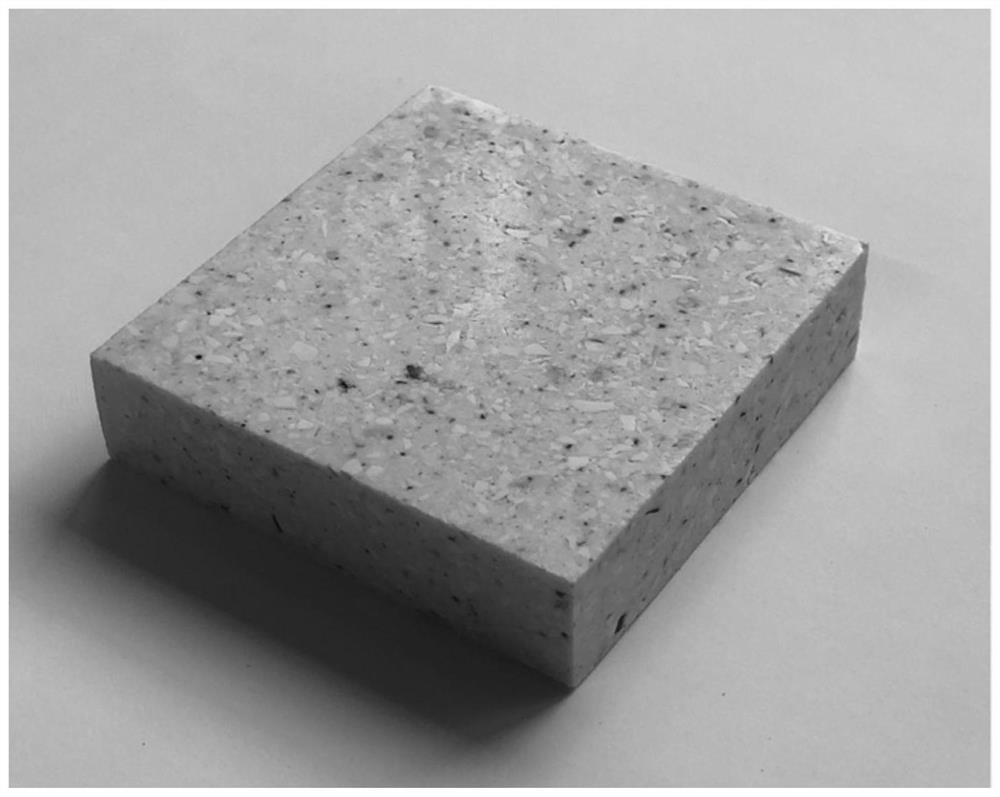Imitated natural stone vitrified tile using industrial waste as raw material and preparation method of imitated natural stone vitrified tile