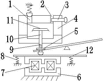 Air type motor time relay