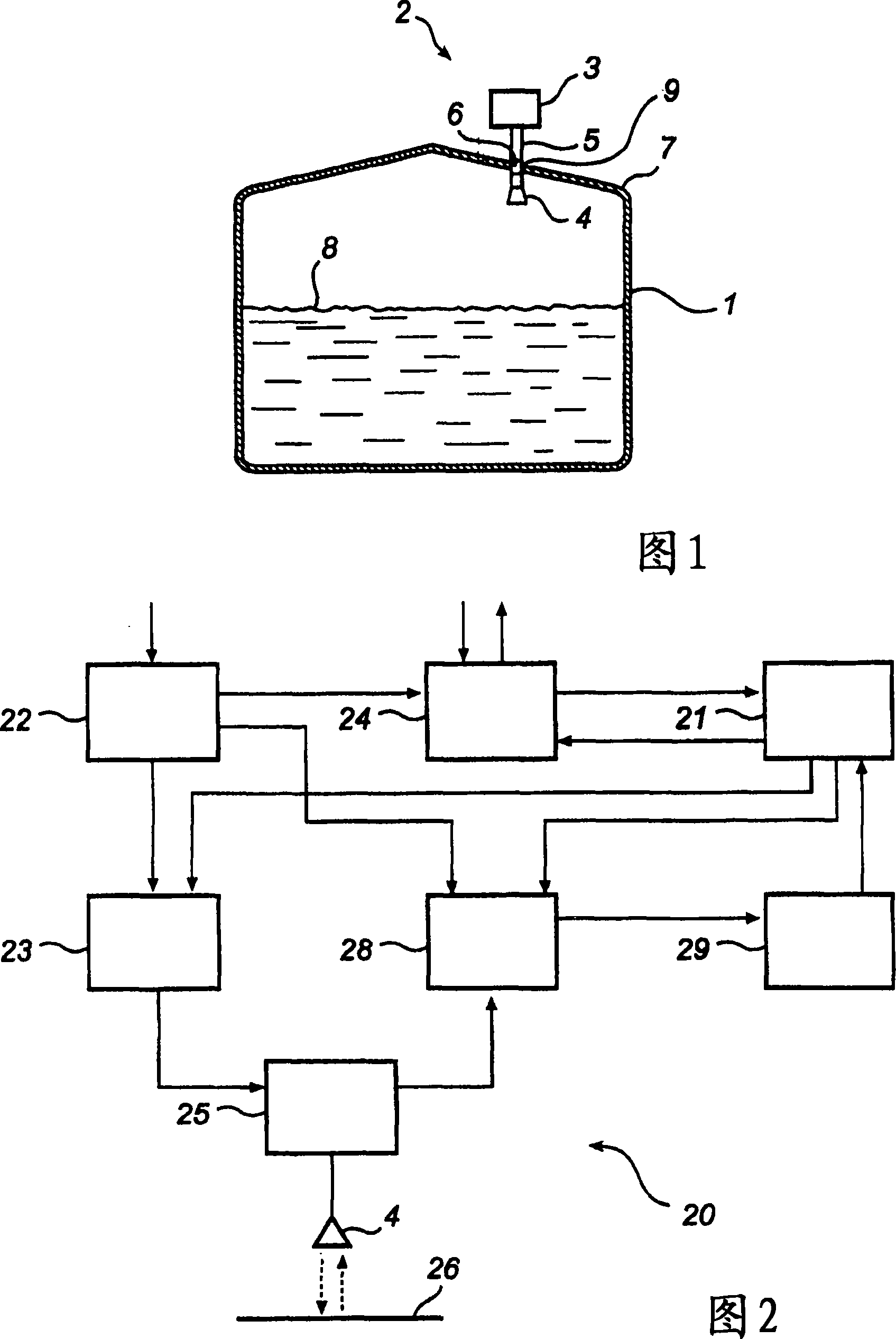 Radar level gauge system