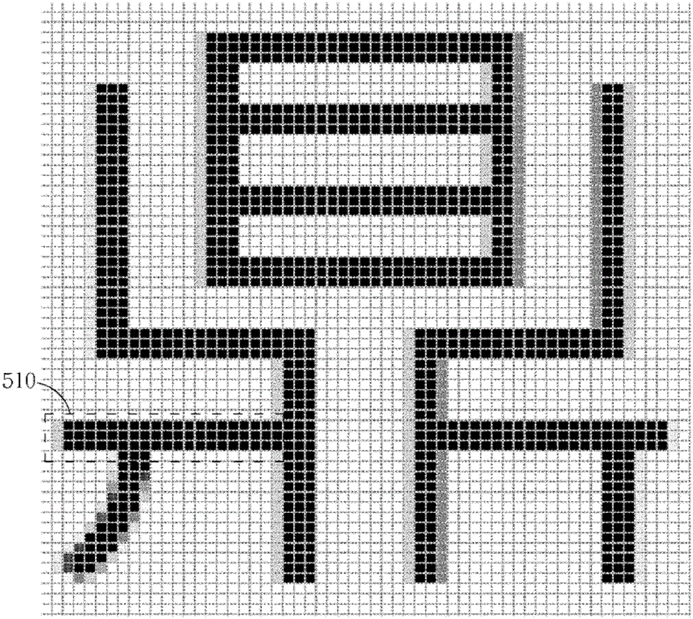 Method for fine-tuning Chinese characters corresponding to font size and Chinese character fine-tuning system