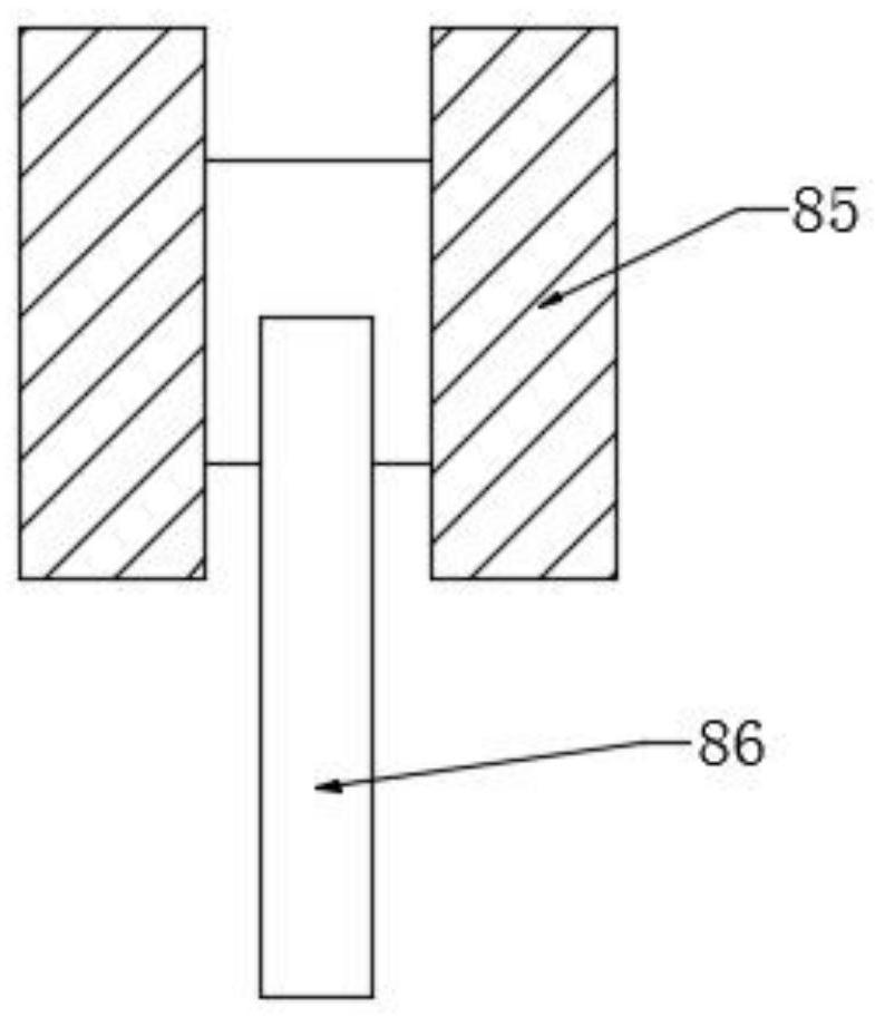 Non-woven material manufacturing device for soilless culture