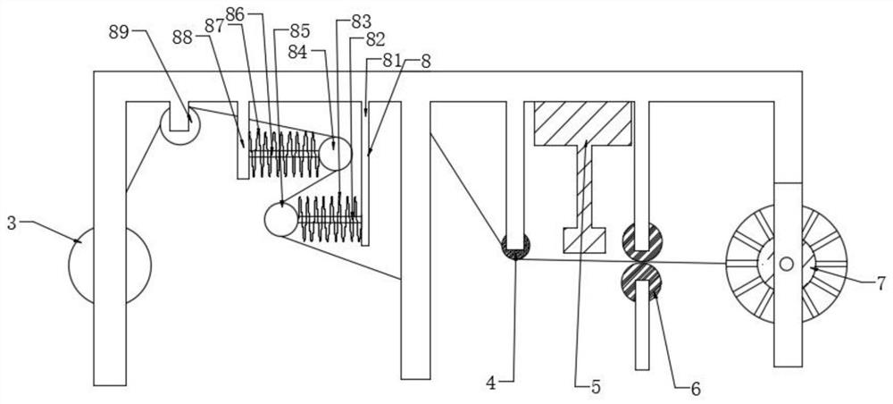 Non-woven material manufacturing device for soilless culture