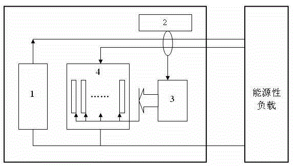 Analog storage battery direct-current power supply