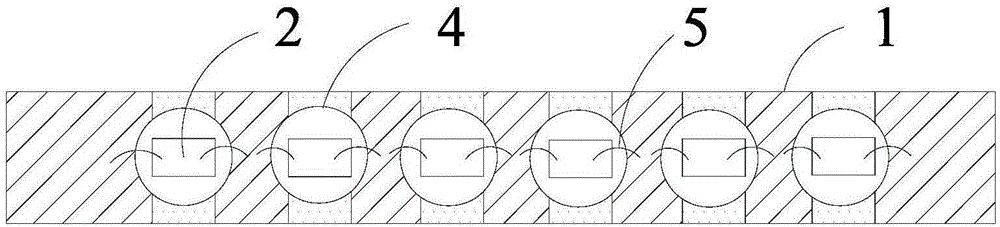 Omnidirectional luminescence flexible LED filament and manufacturing method thereof