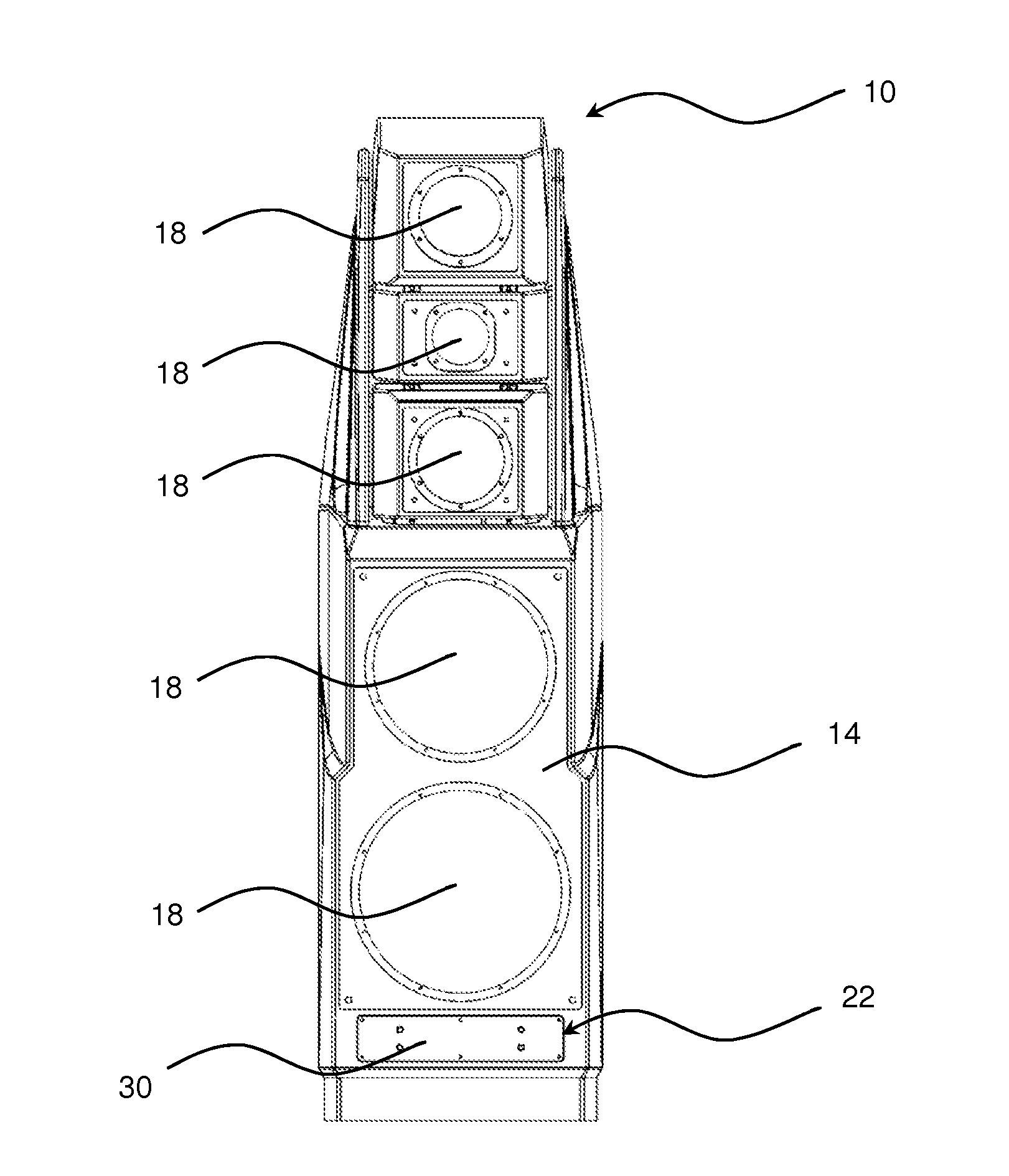 Loudspeaker with reversible sound port