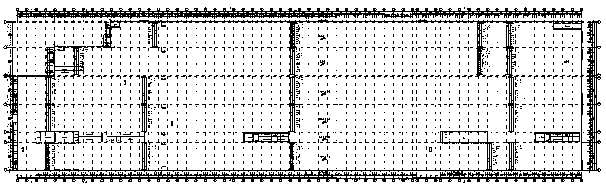 Big workshop heating drawing method for BIM forward design