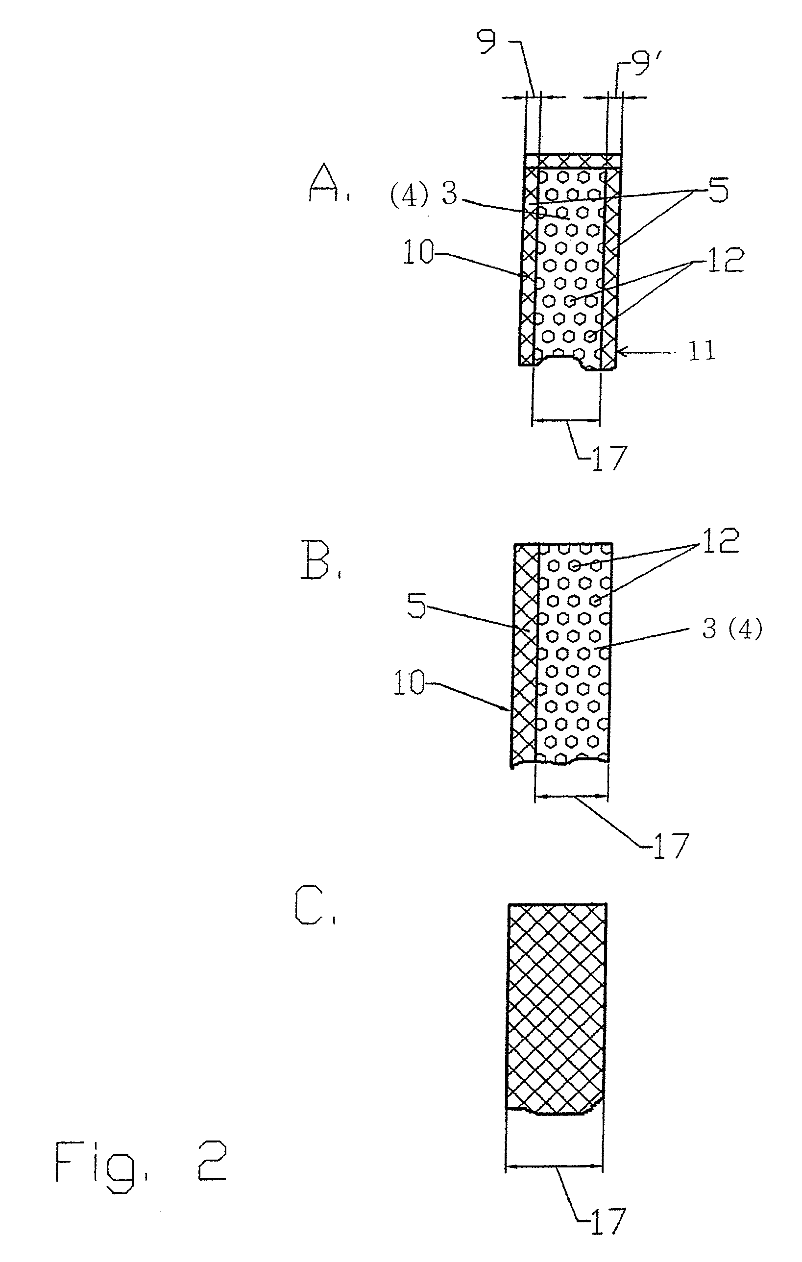 Method and device for environmentally friendly ramming under water